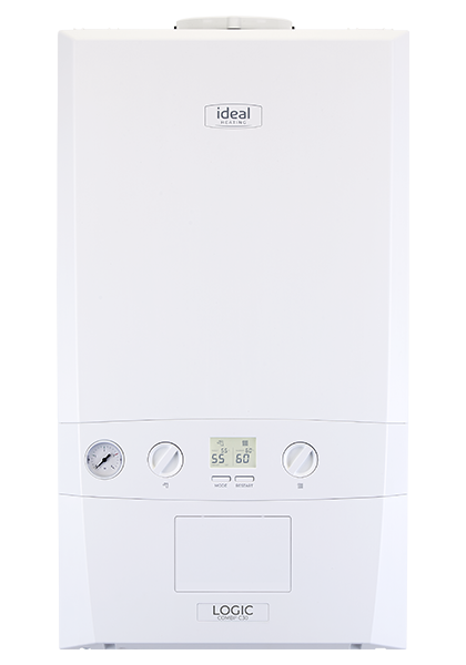 Ideal Logic 2 Combi C30 wall-mounted gas boiler, white casing