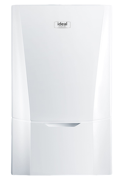 Ideal Vogue C40 wall-mounted boiler, minimalist white finish