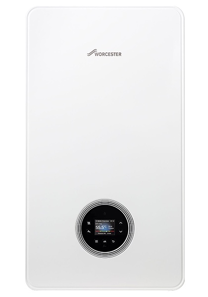 Worcester Bosch Greenstar 4000 combi boiler, white casing