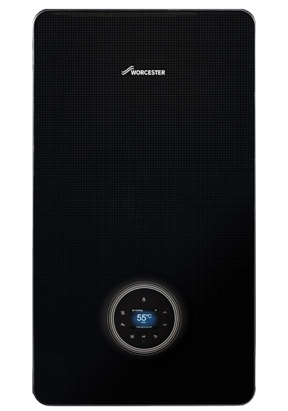 Worcester Bosch Greenstar 8000 Life boiler, black front panel