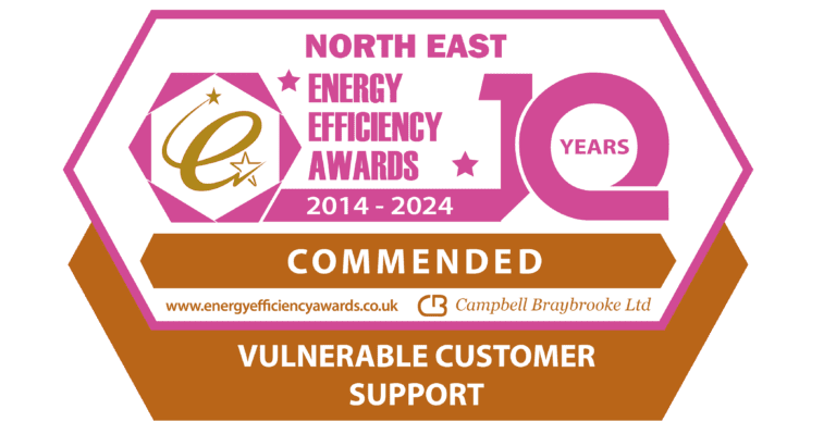 North East Energy Efficiency Awards 2024 — Commended, Vulnerable Customer Support