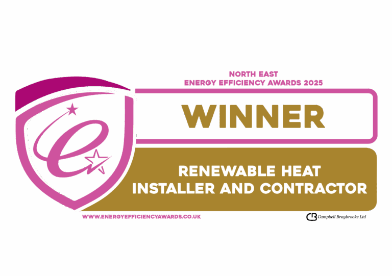 North East Energy Efficiency Awards 2025 — Winner, Renewable Heat Installer and Contractor