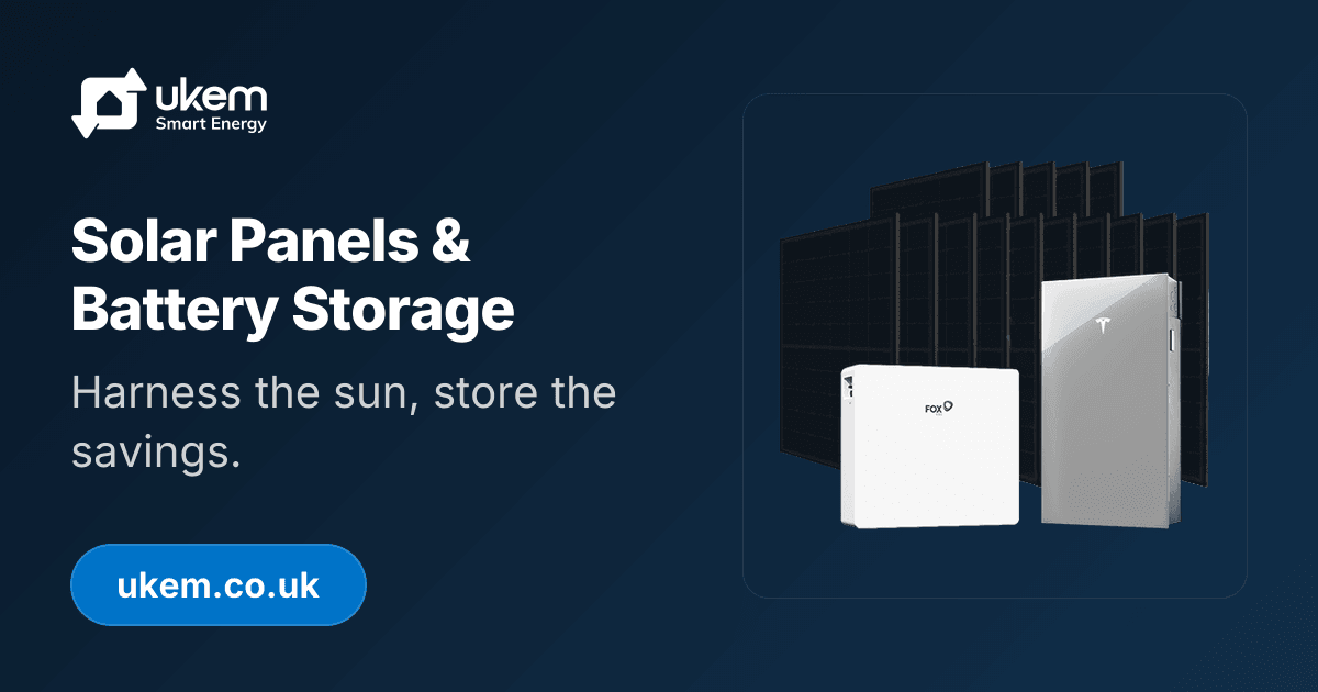 Solar Battery Storage System for UK Homes | UKEM Group
